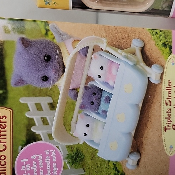 Calico Critters Persian Cat Family Bundle Set - Picture 6 of 10